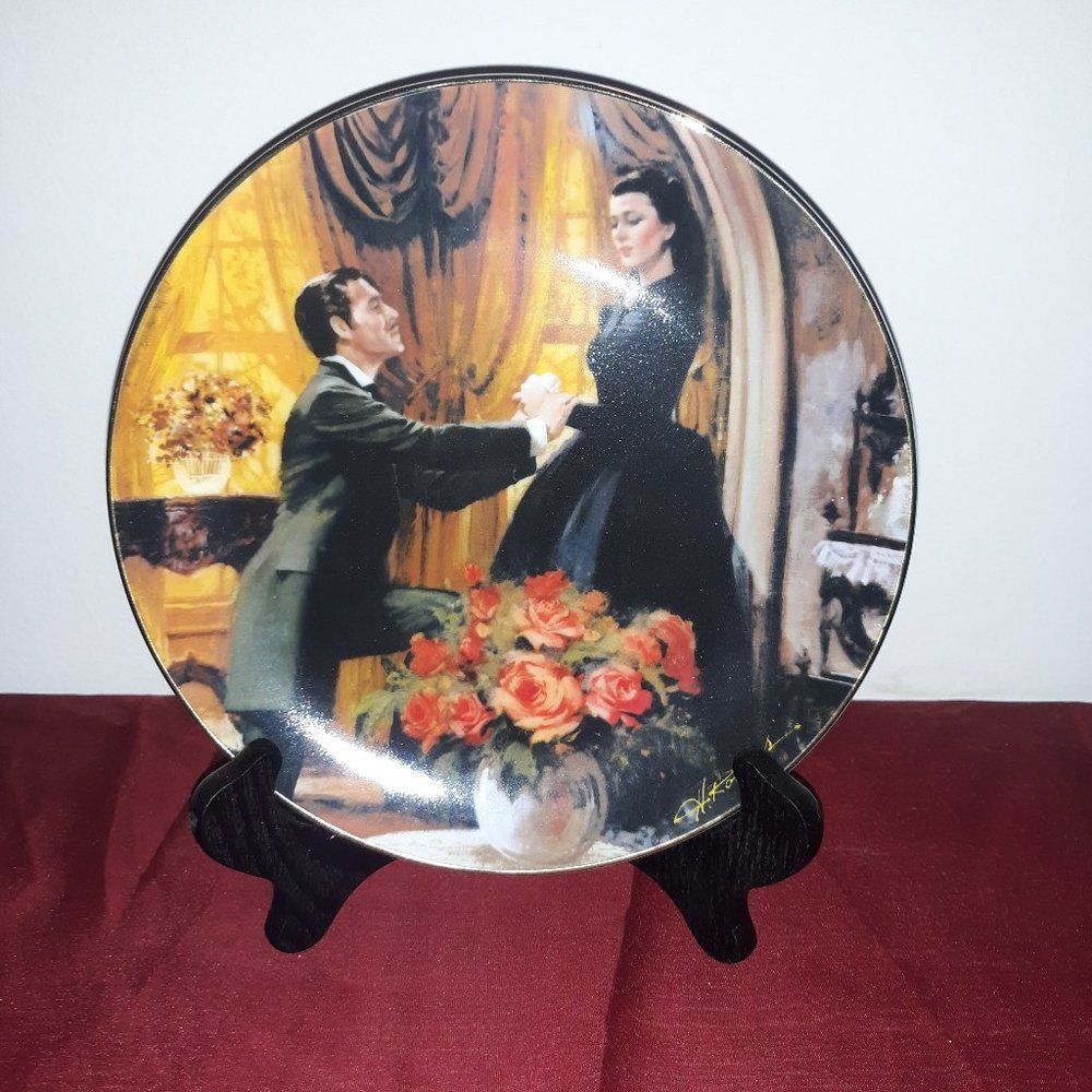 Gone With the Wind "The Proposal" Collectors Plate